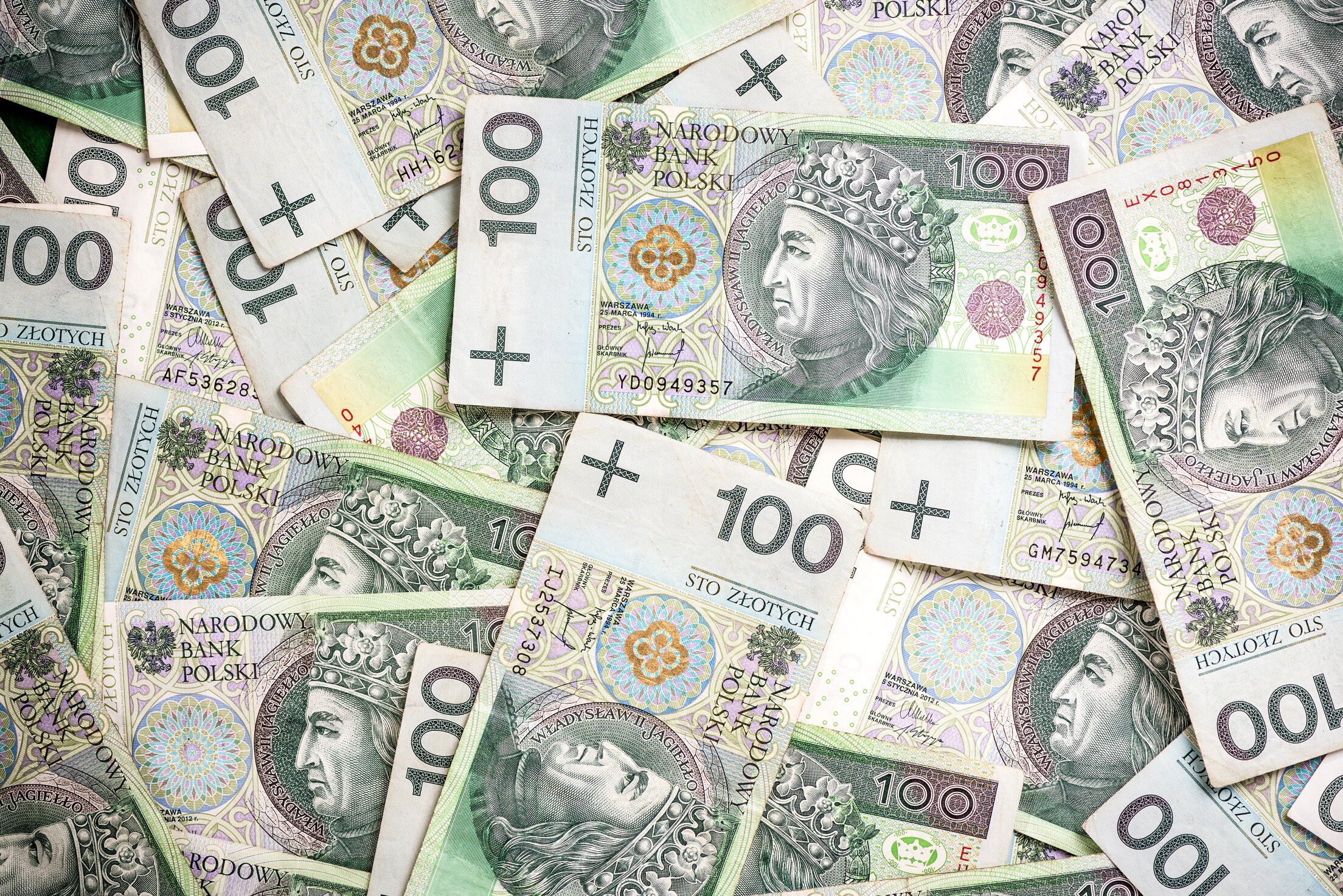 Big Price in Polish Zloty Notes